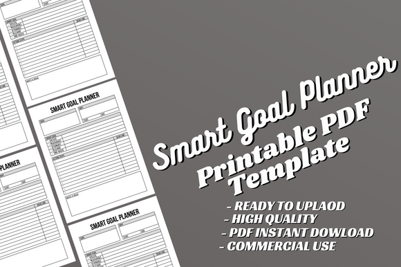 Smart Goal Planner - Canva Template