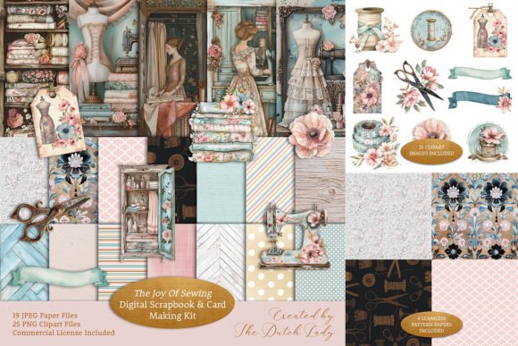 The Joy of Sewing Scrapbook Kit