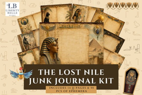 The Lost Nile Junk Journal Kit