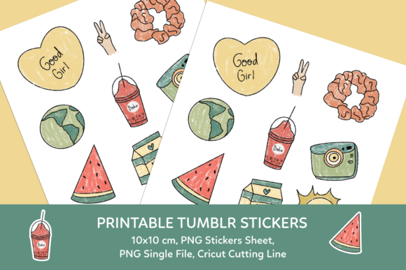 Tumblr Printable Stickers Aesthetic