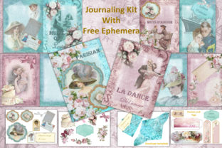 Vintage Victorian Journal Scrapbook Kit