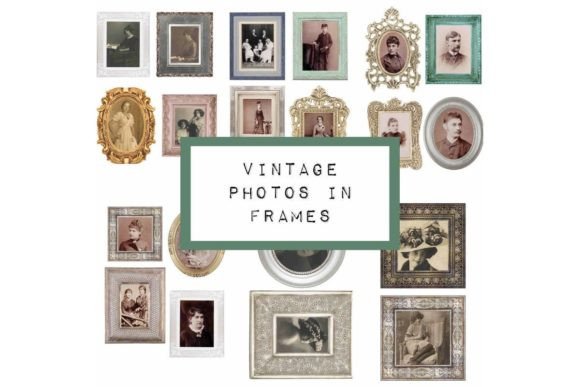 Vintage Photo Frames for Journaling
