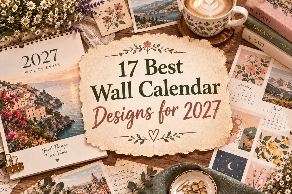 17 Best Wall Calendar Designs for 2027
