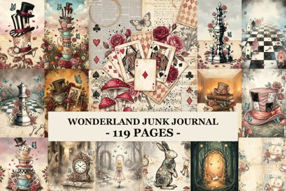 Wonderland Junk Journal