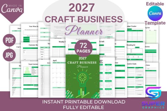 2027 Craft Business Planner