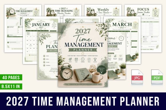 2027 Time Management Planner