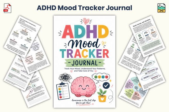 ADHD Mood Tracker Journal