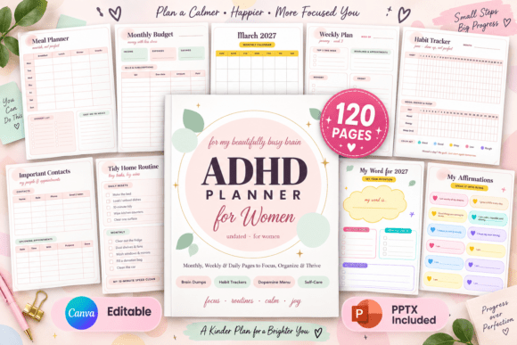 ADHD Planner for Women