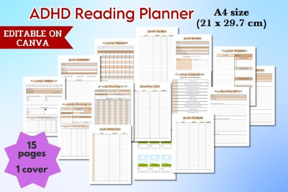ADHD Reading Planner