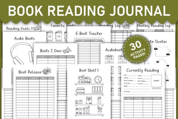 Minimal Book Reading Journal