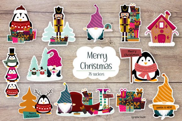 Christmas Stickers Pack