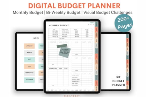 Digital Budget Planner for GoodNotes