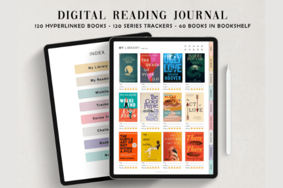 Minimal Digital Reading Journal