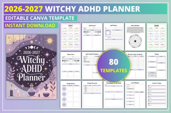Witchy ADHD Planner
