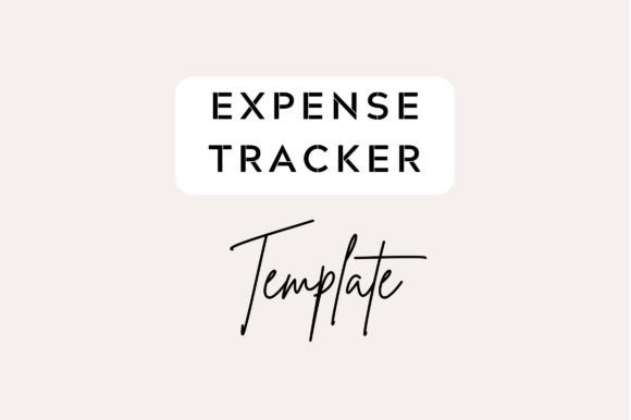 Editable Expense Tracker Template