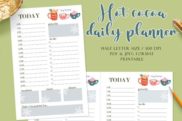 Hot Cocoa Daily Planner