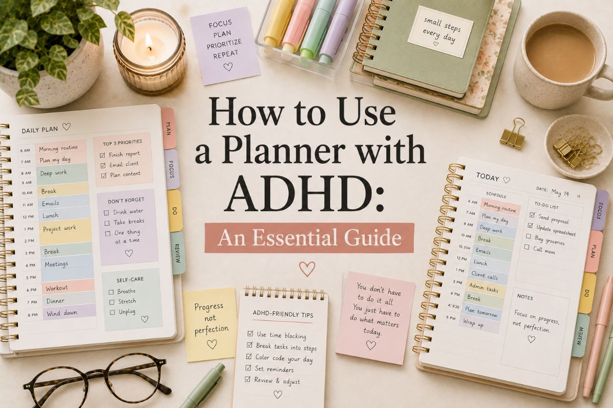 How to Use a Planner with ADHD
