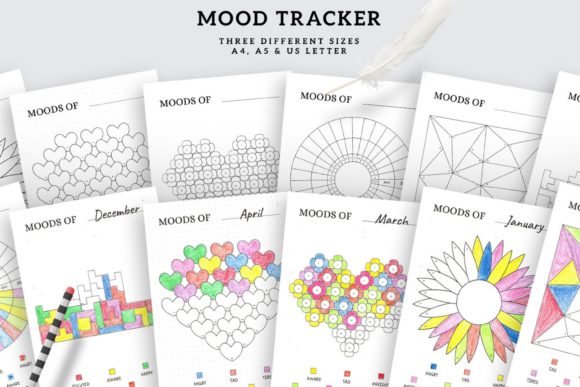 Minimal Mood Tracker Bundle