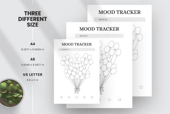 Minimal Mood Tracker Printable