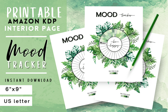 Monthly and Daily Mood Tracker Printable