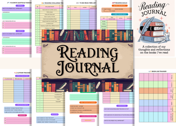 Reading Journal with Book Club Notes