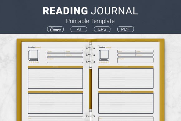 One-Page Reading Journal Template
