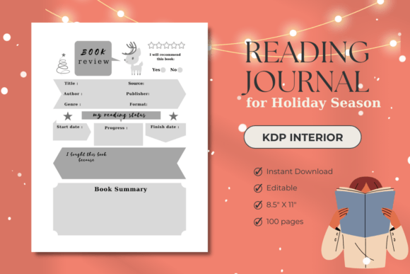 Holiday Season Reading Journal