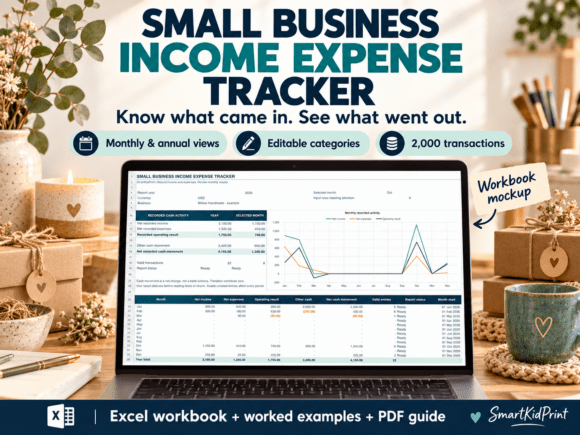 Small Business Income Expense Tracker